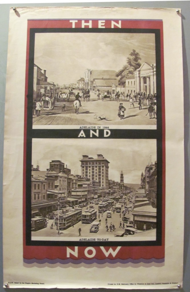 Adelaide Then & Now poster