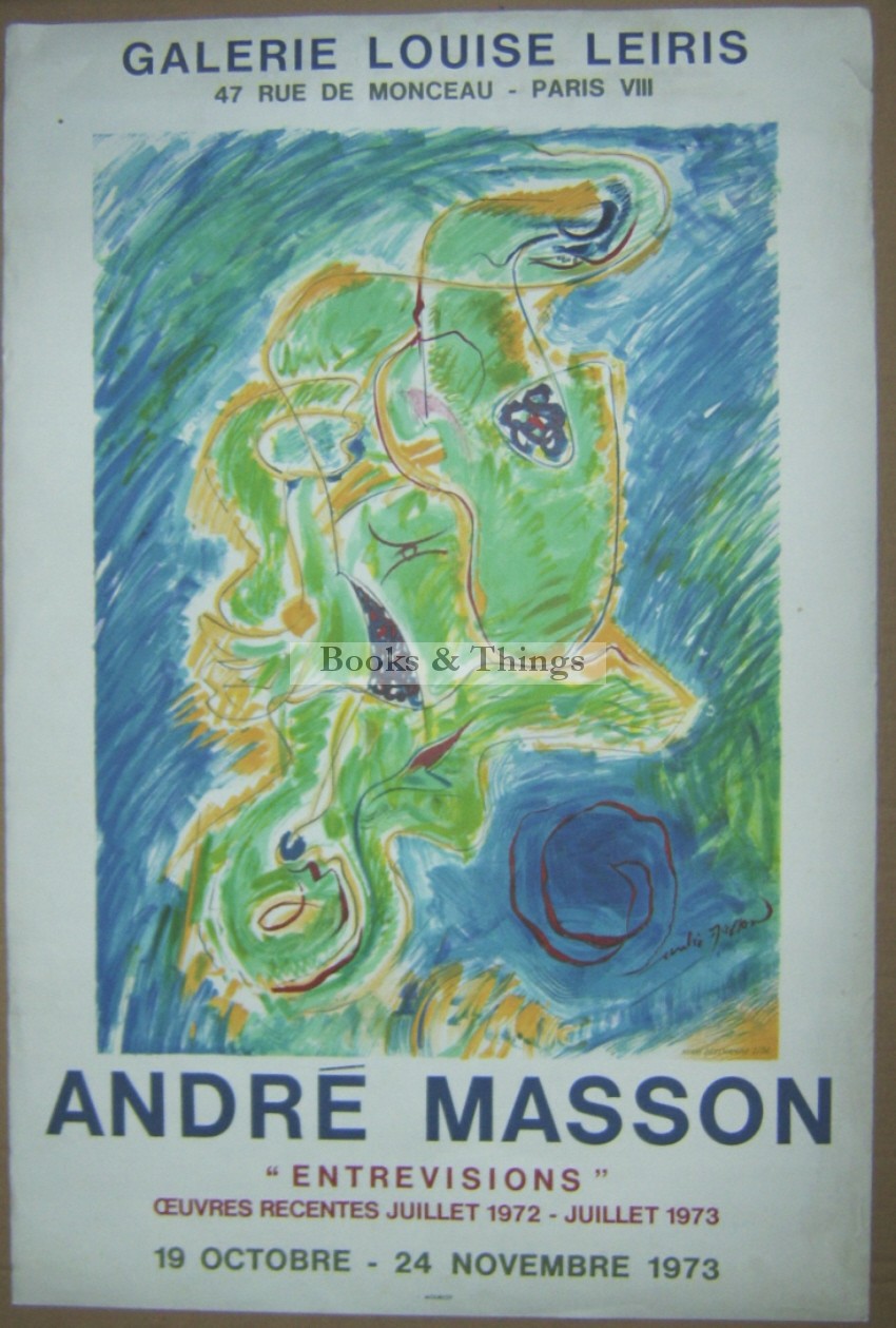 Andre Masson exhibition poster
