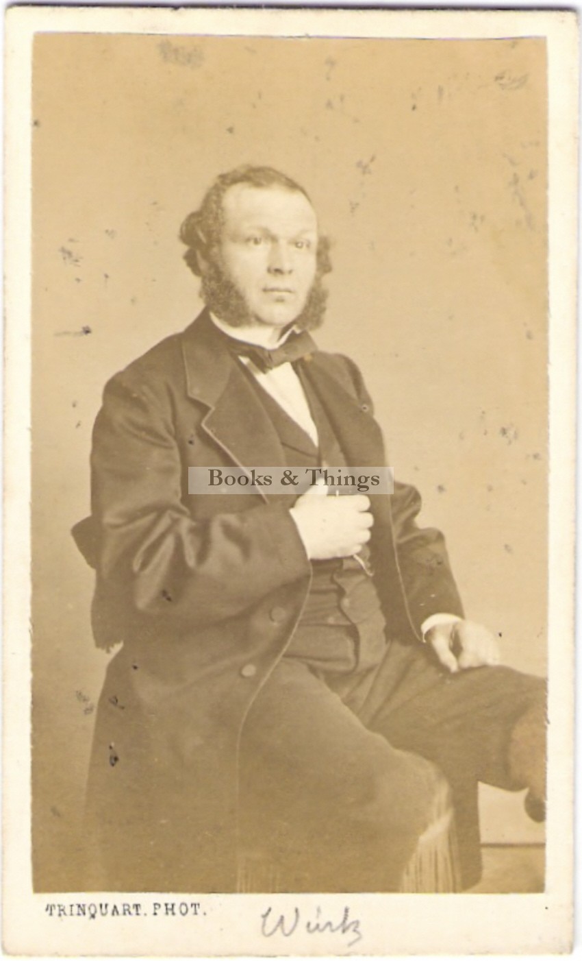 Charles Adolphe Wurtz carte-de-visite