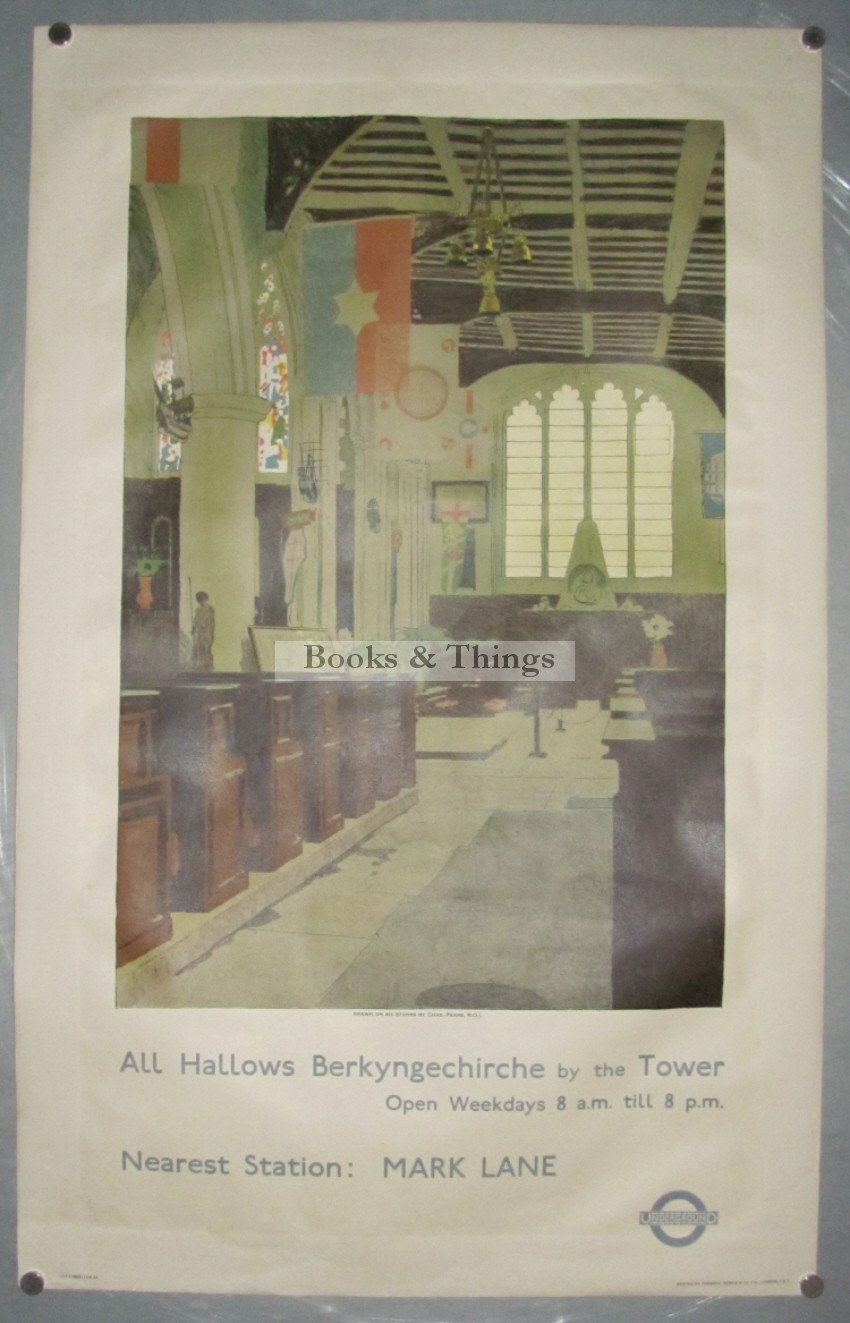 Charles Pears poster All Hallows