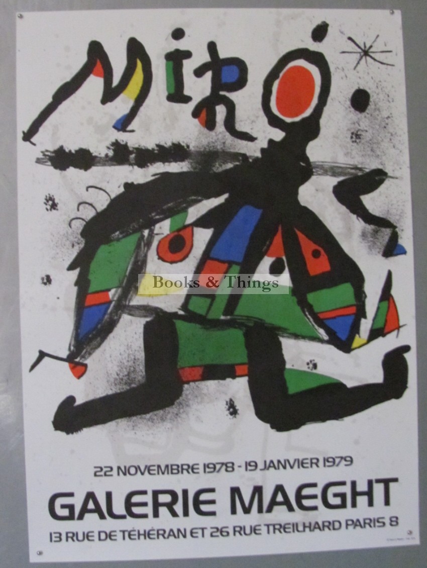 Joan Miro poster Galerie Maeght