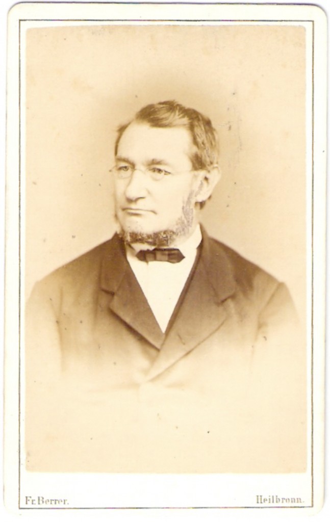 Julius Robert von Mayer carte-de-visite