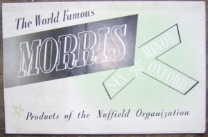 Morris Minor brochure