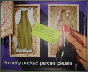 Percy Brookshaw poster Properly Packed Parcels
