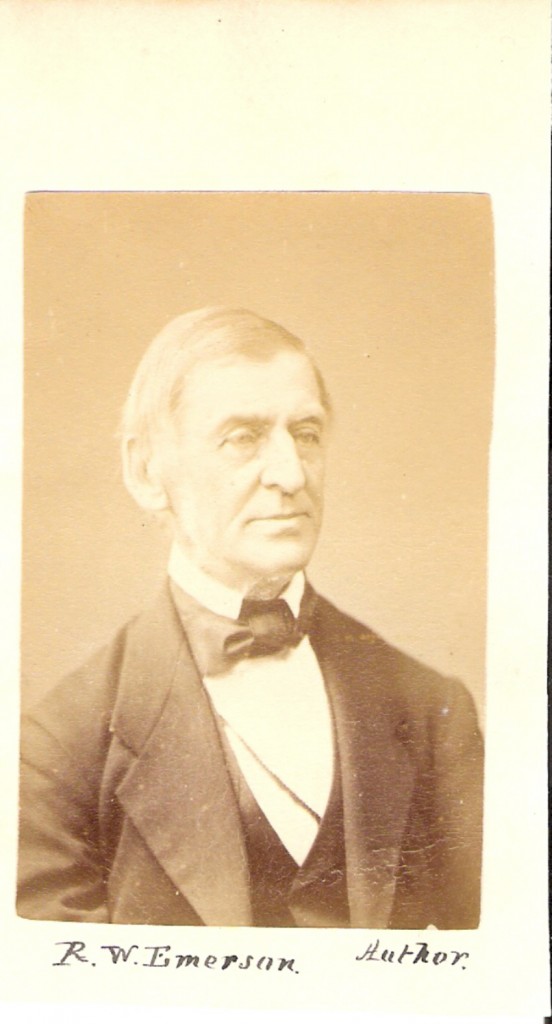 Ralph Waldo Emerson photograph