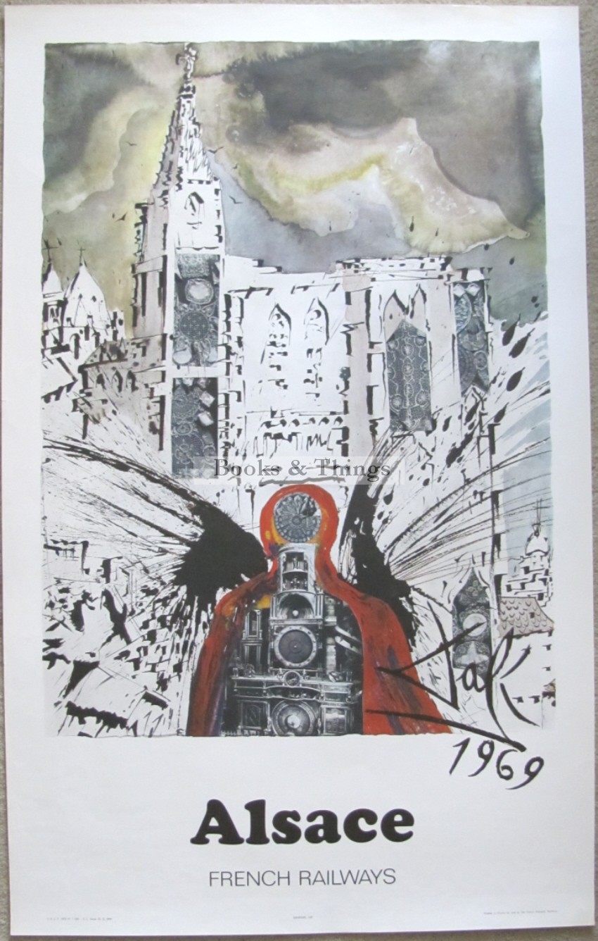 Salvador Dali poster Alsace