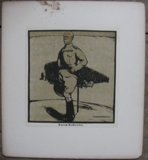 William Nicholson lithograph Lord Roberts