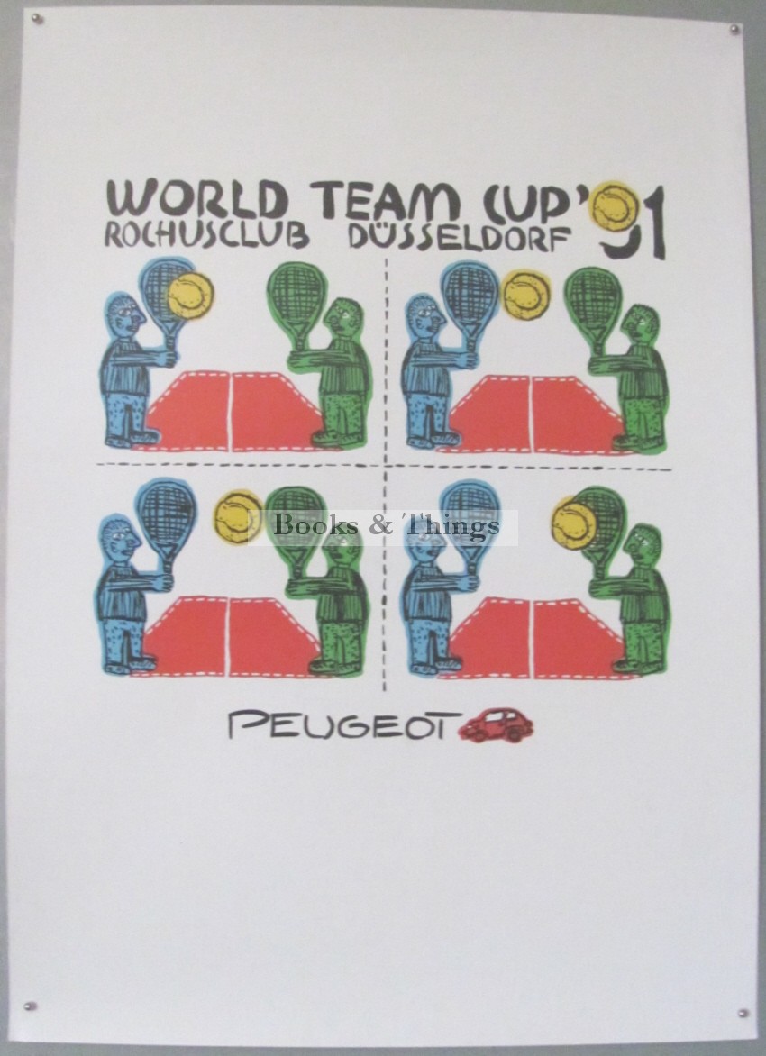 World Team Cup tennis poster 1991