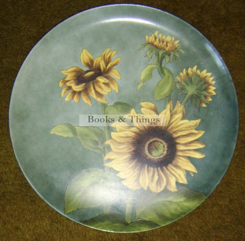 Howell & James Ltd Sunflowers plate