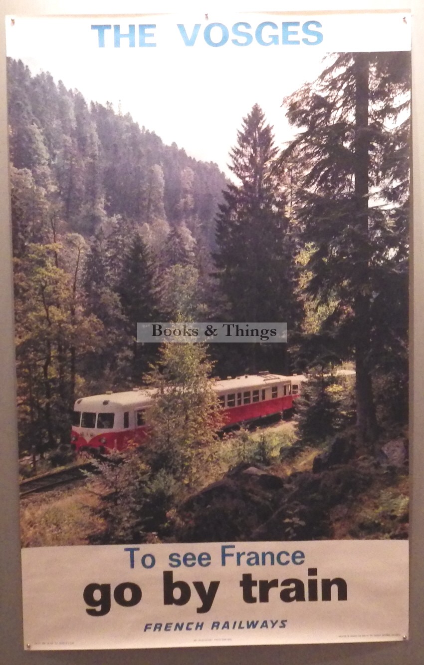 The Vosges Go by Train poster