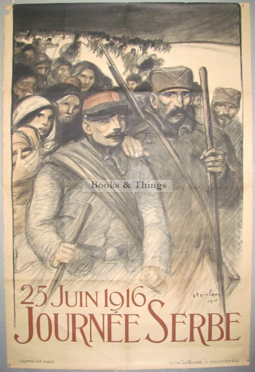 Theophile Steinlen poster Journee Serbe