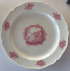 Rex Whistler Wedgwood Clovelly plate