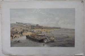 Fortress of Yenikale lithograph