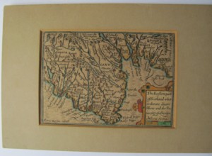 Pieter van der Keere Eastern Scotland map