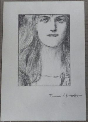 Fernand Khnopff lithograph