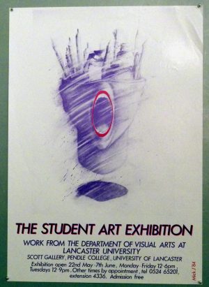 Mick Johnson exhibition poster
