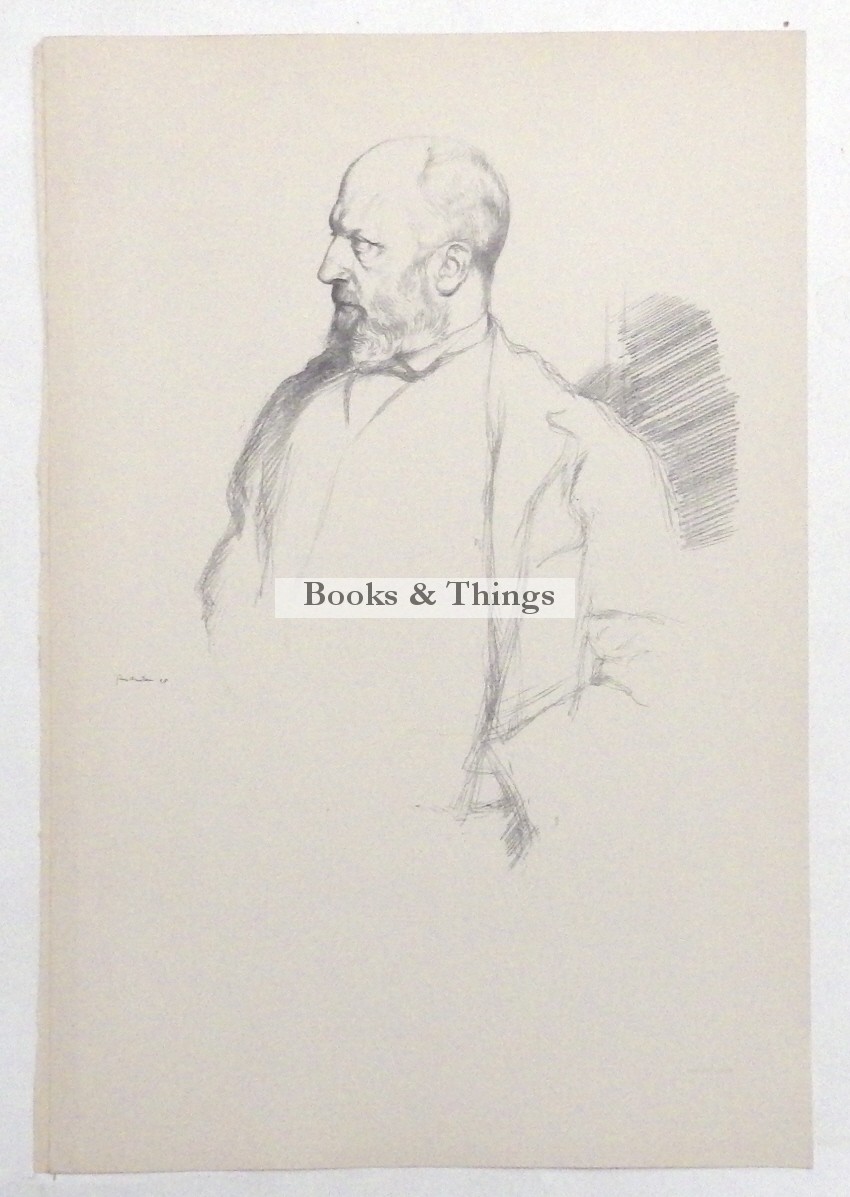 William Rothenstein lithograph Henry James2