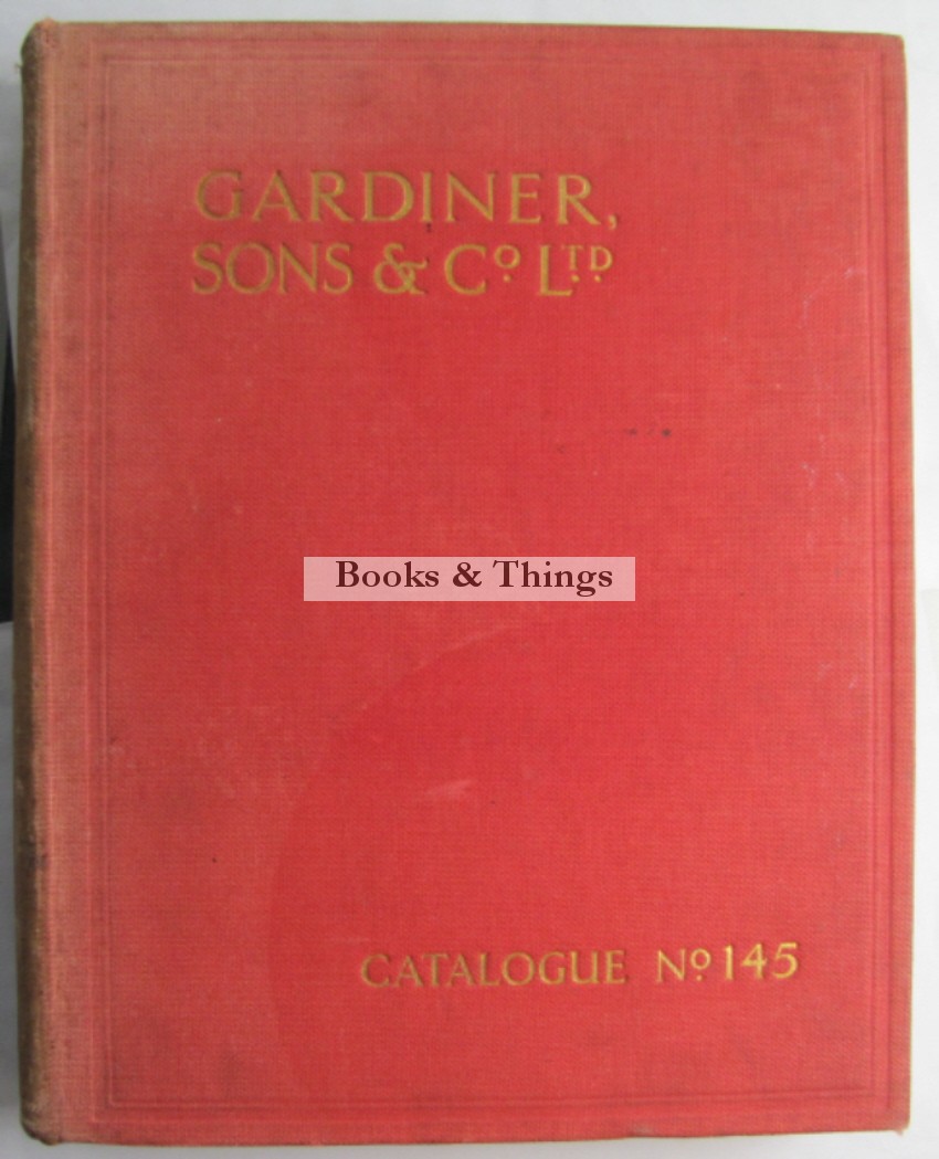 Gardiner trade catalogue