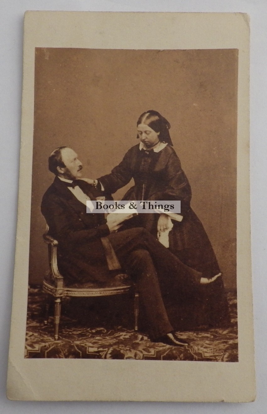 Queen Victoria & Prince Albert carte-de-visite