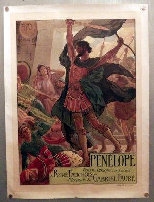 Georges Rochegross Penelope poster