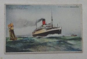 R.M.S. Andania postcard