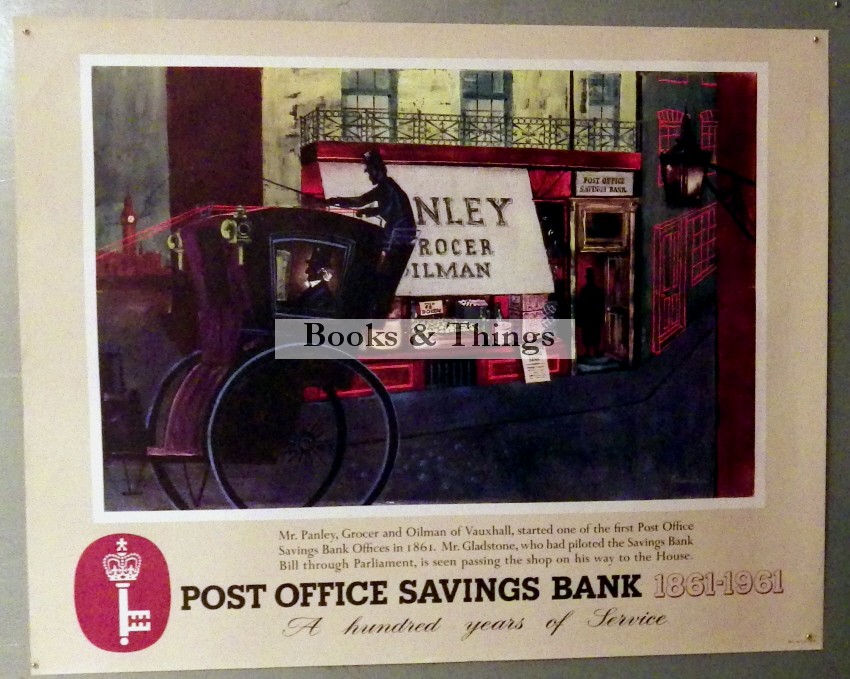 Robert Scanlan Post Office Savings Bank poster