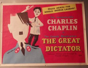 Charlie Chaplin Great Dictator Poster
